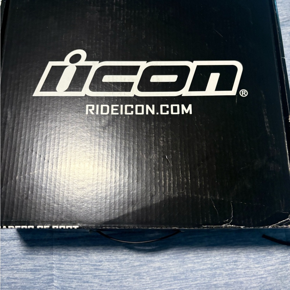 Never worn! ICON Tuscadero CE Black Boots
